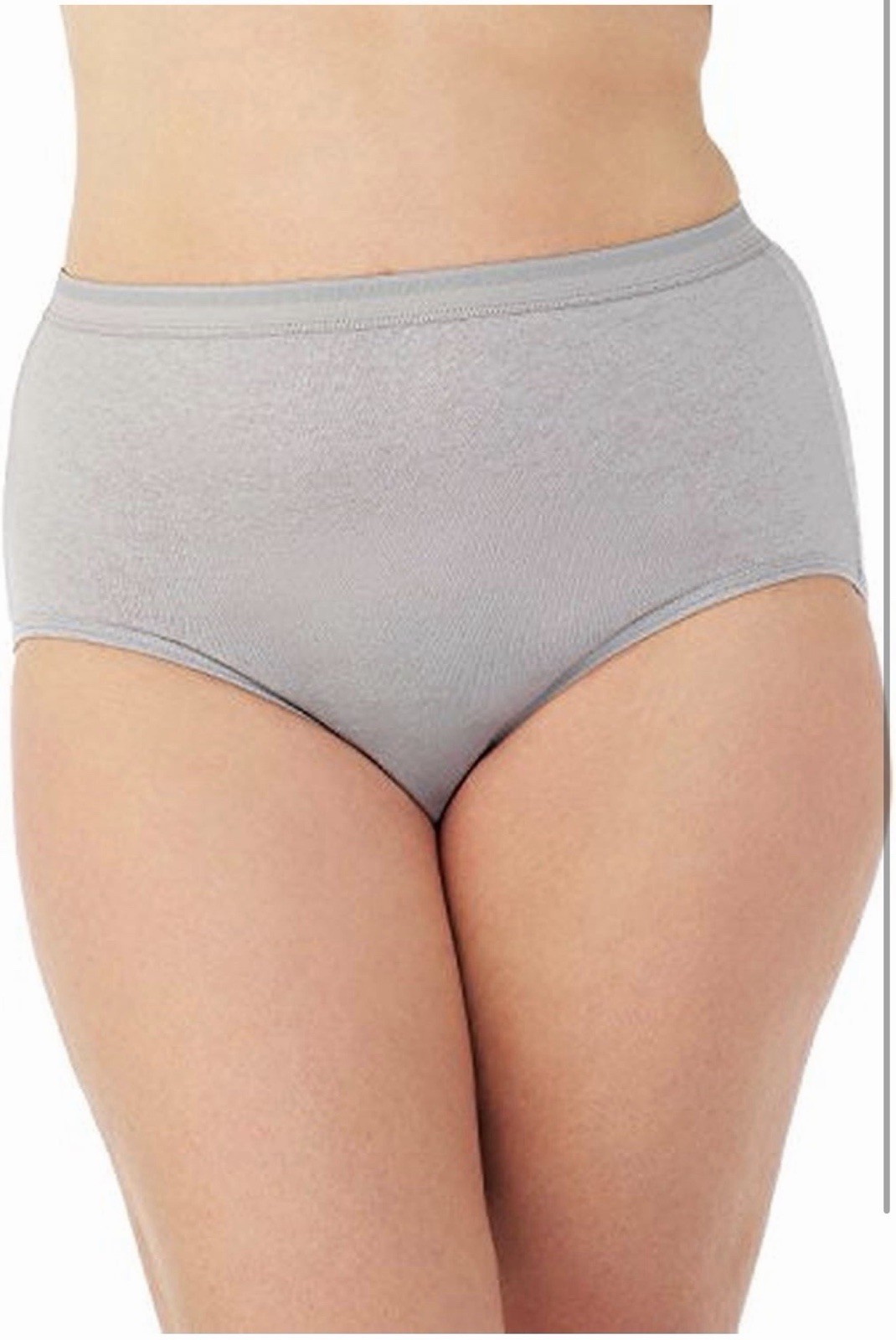 Women’s Plus-Size 12-Pack Fit for Me Brief, Assorted, Size#10