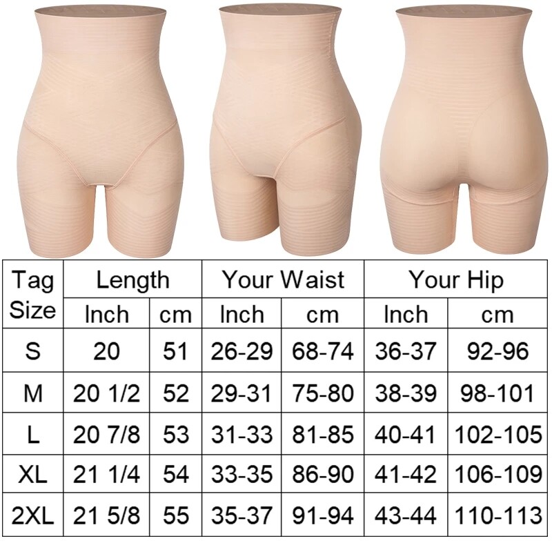 Women High Waist Panties Cross Compression abs Shaping Shorts Slim Body Shaper