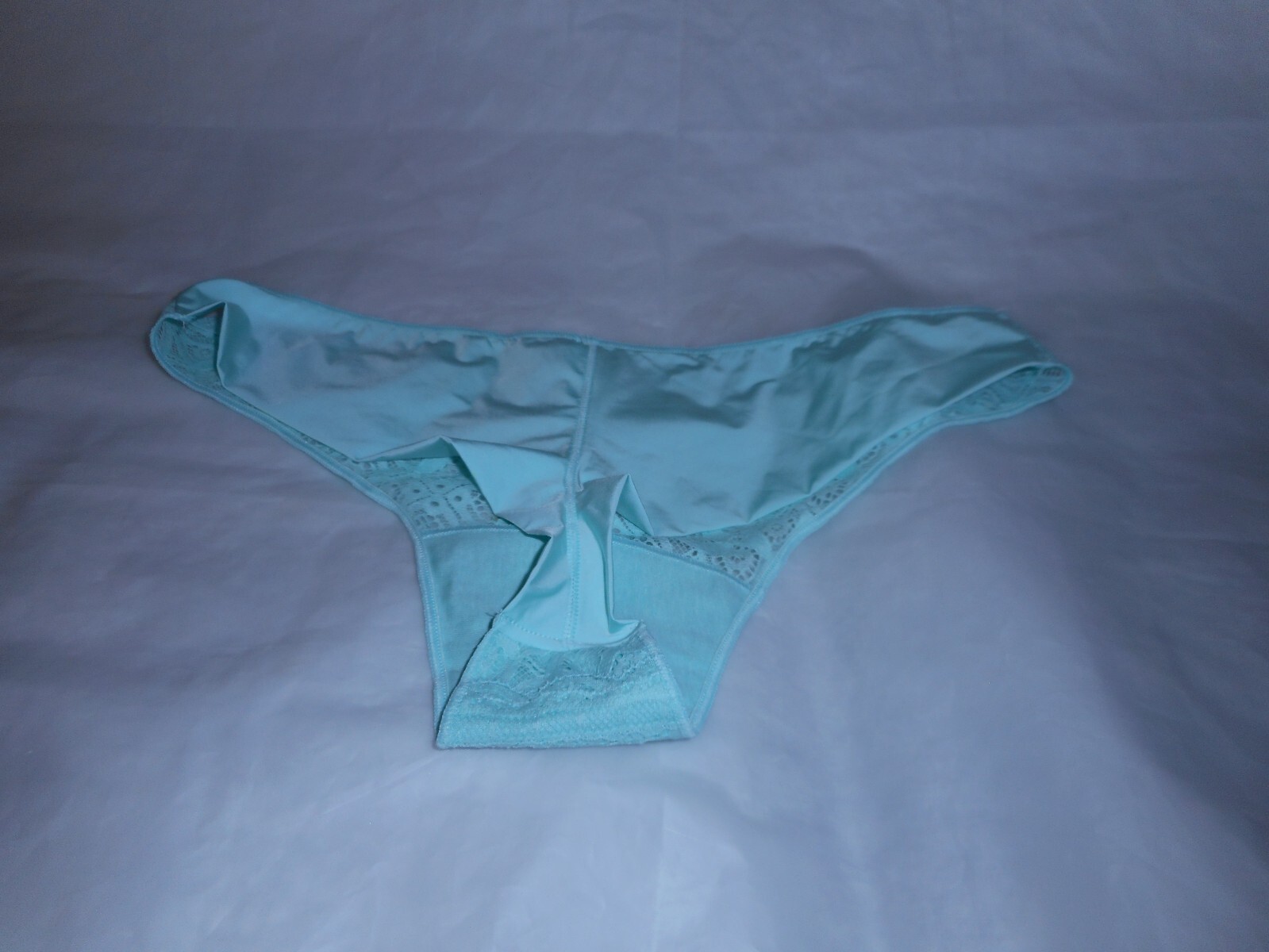 Intimissimi Women’s Brazilian Brief Panty Glacier Blue & Morning Pink Medium