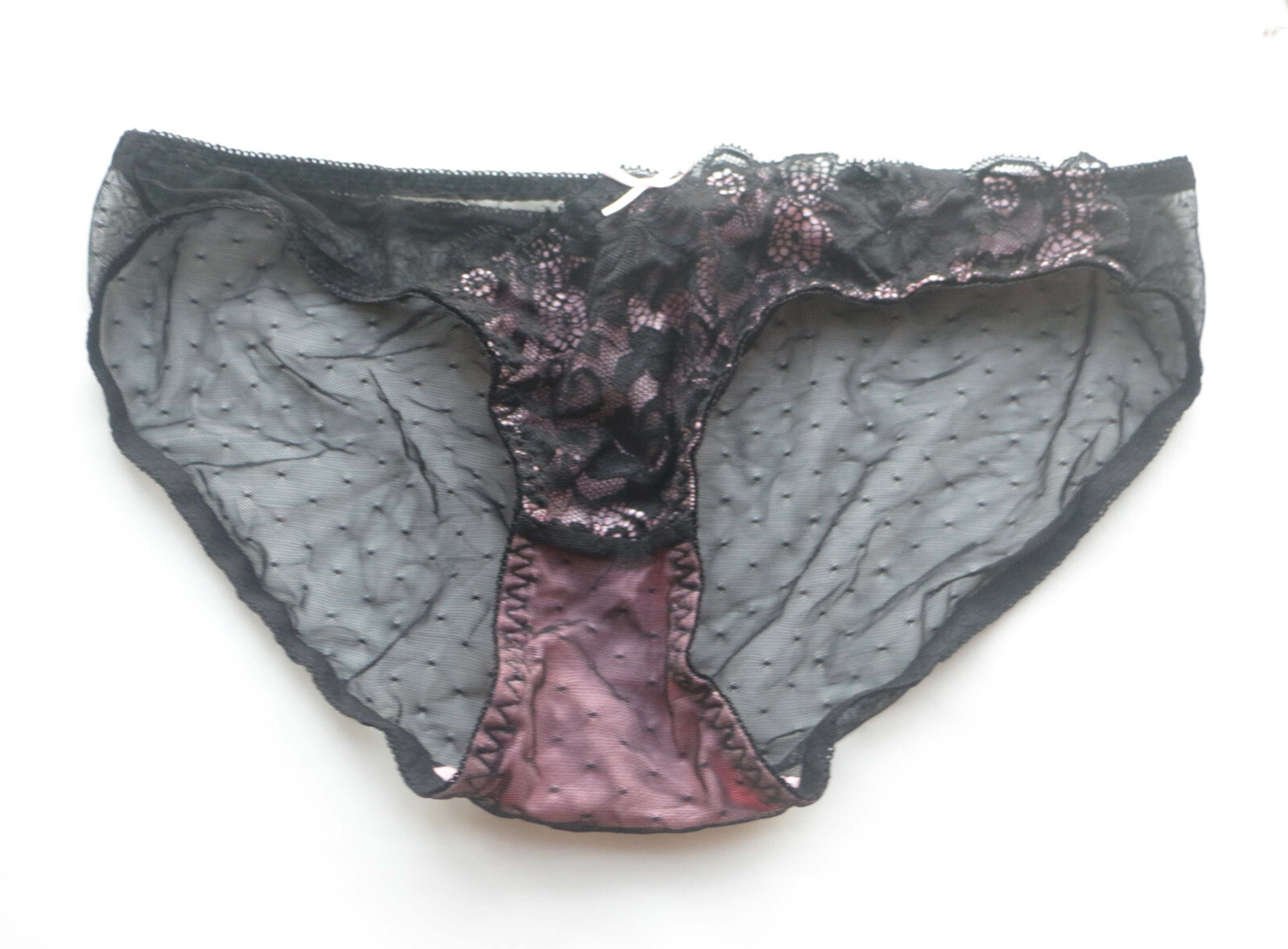 Women Sexy Briefs Floral Mesh Underwear Hipster Bikini G-string Panties 2XS-XS