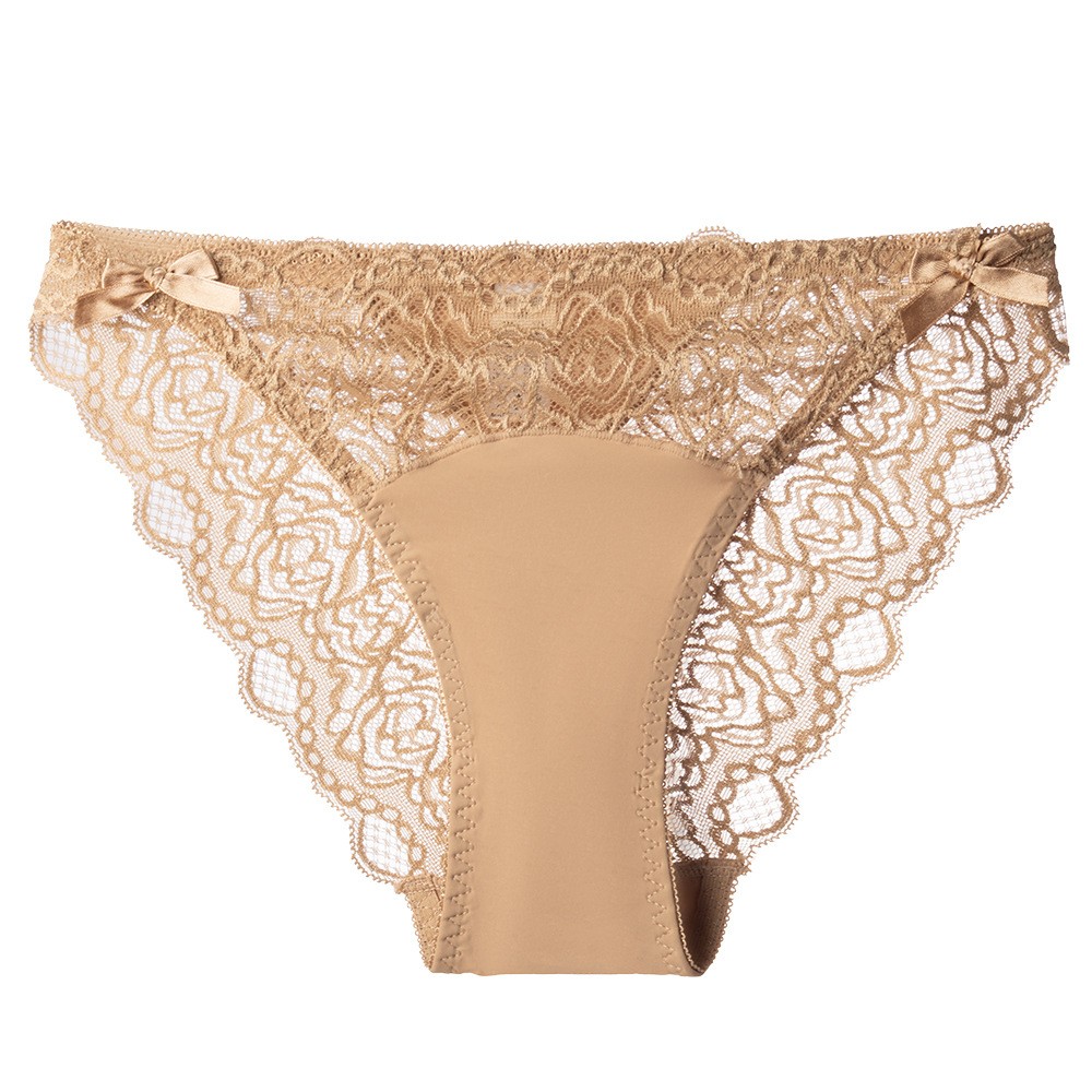 4pack Lot Sexy Womens Lace Panties Underwear High Cut See Through Lingerie Brief