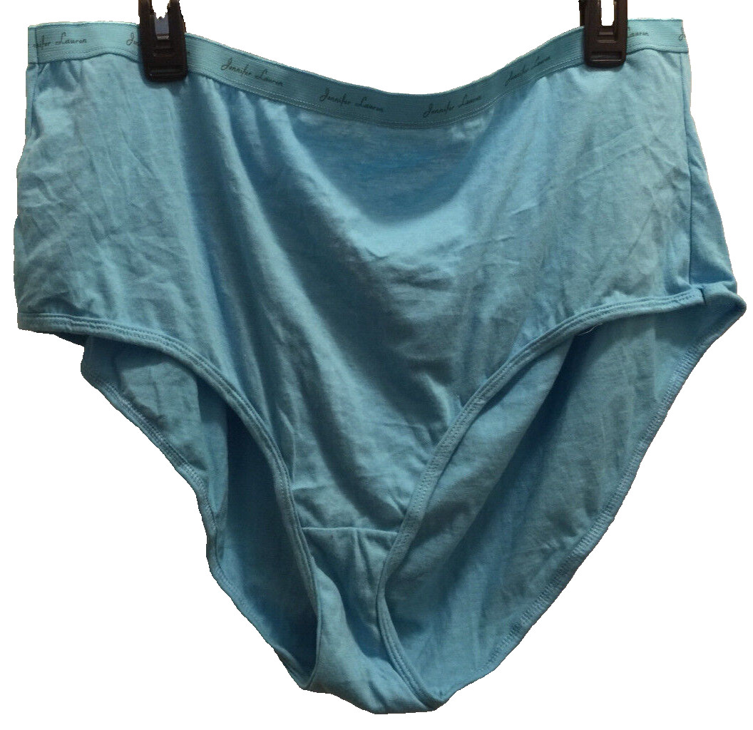 Womens Size 13 Brief Panties 3 Pair Lot Mixed Patterns Cotton Blend Underwear