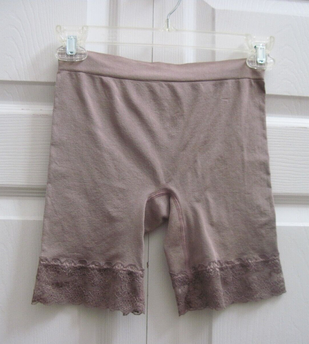 BREEZIES Women’s Size Small Brown Lightweight Pantie Girdle Stretch Fabric New