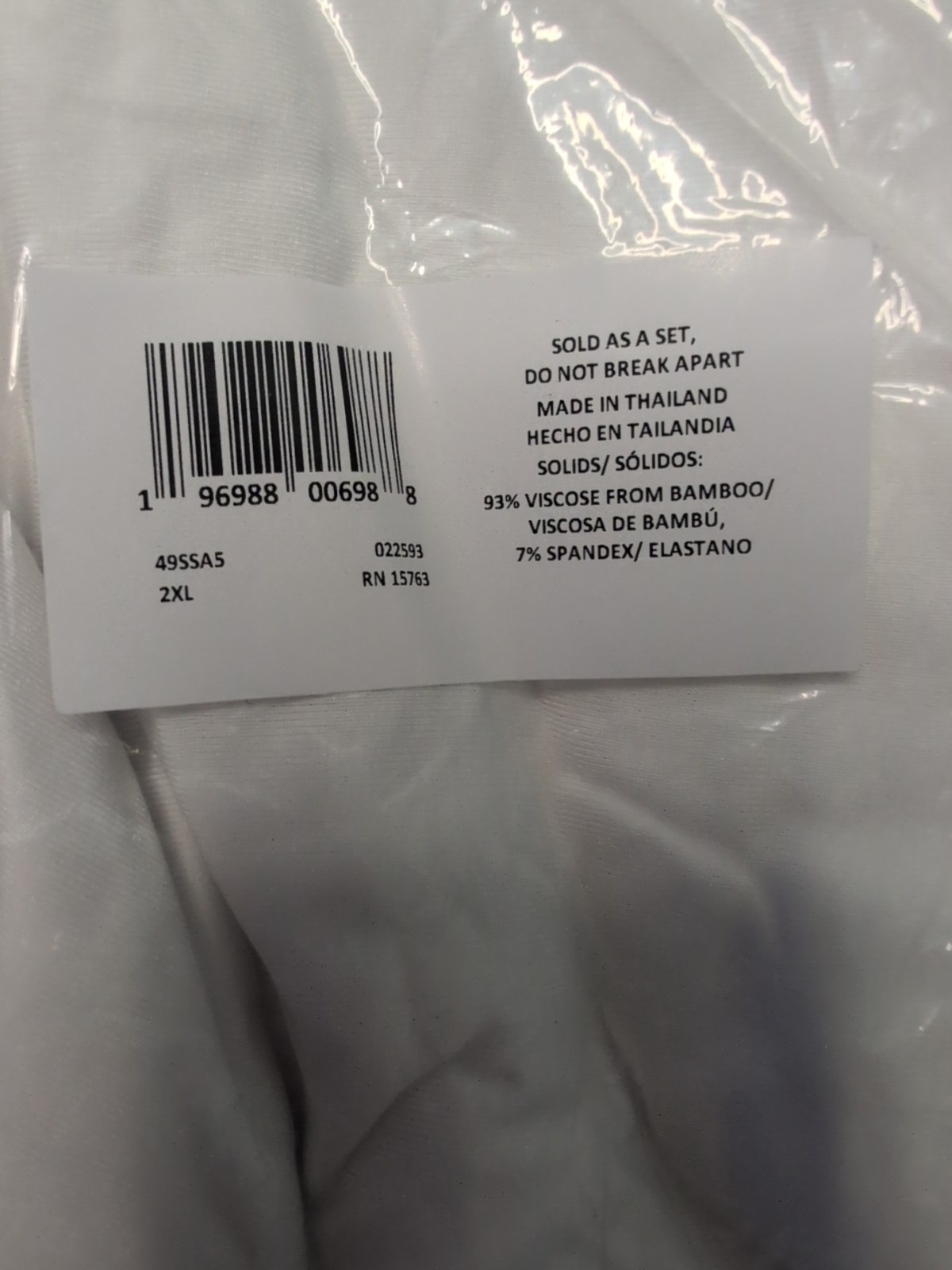 Hanes Originals Women’s 2XL Bamboo Boxer Briefs 5 Pack Comfort Assorted NIP