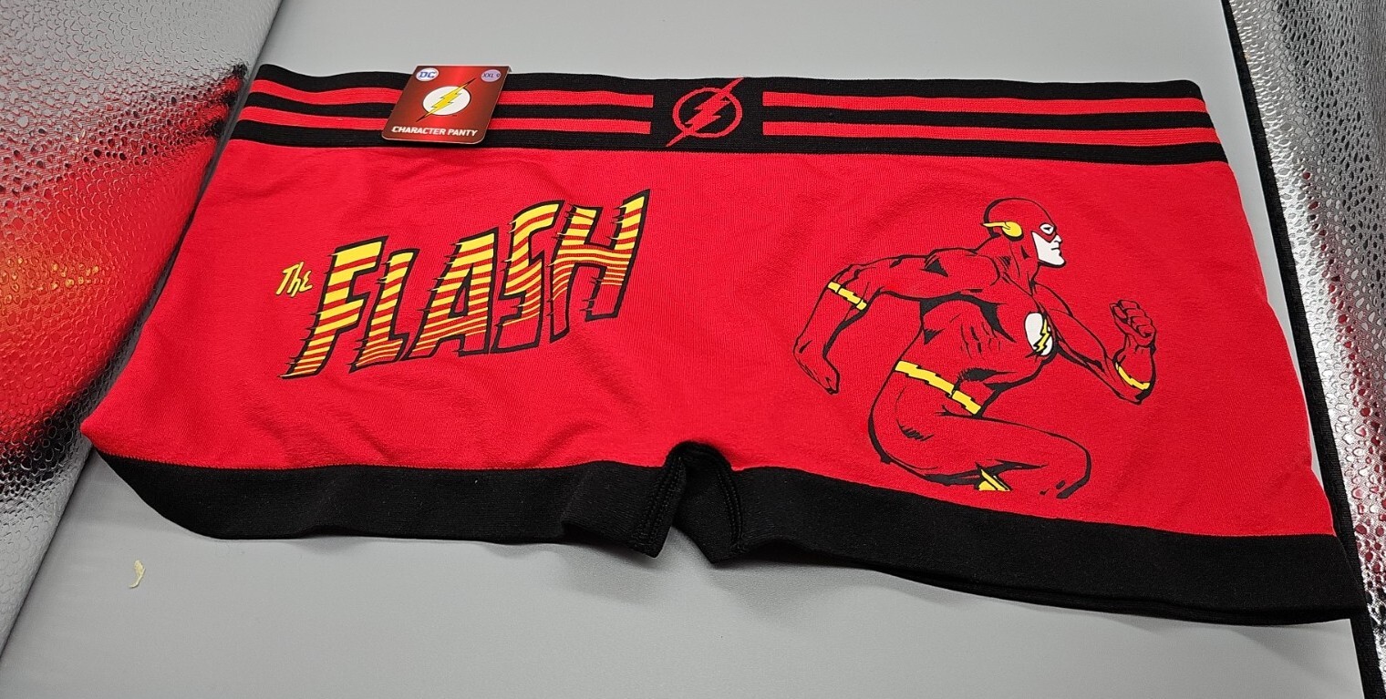 New DC The Flash Seamless Boyshort Panty XXL 9