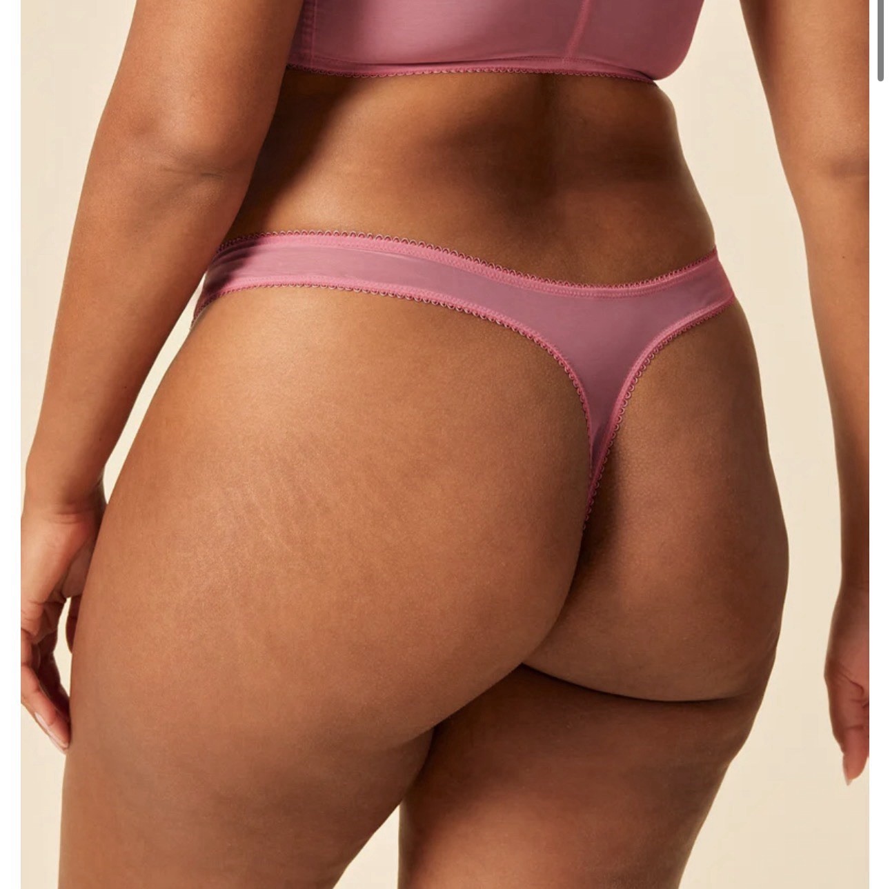 Gossard Superboost Lace Thong Mauve Pink small✔️