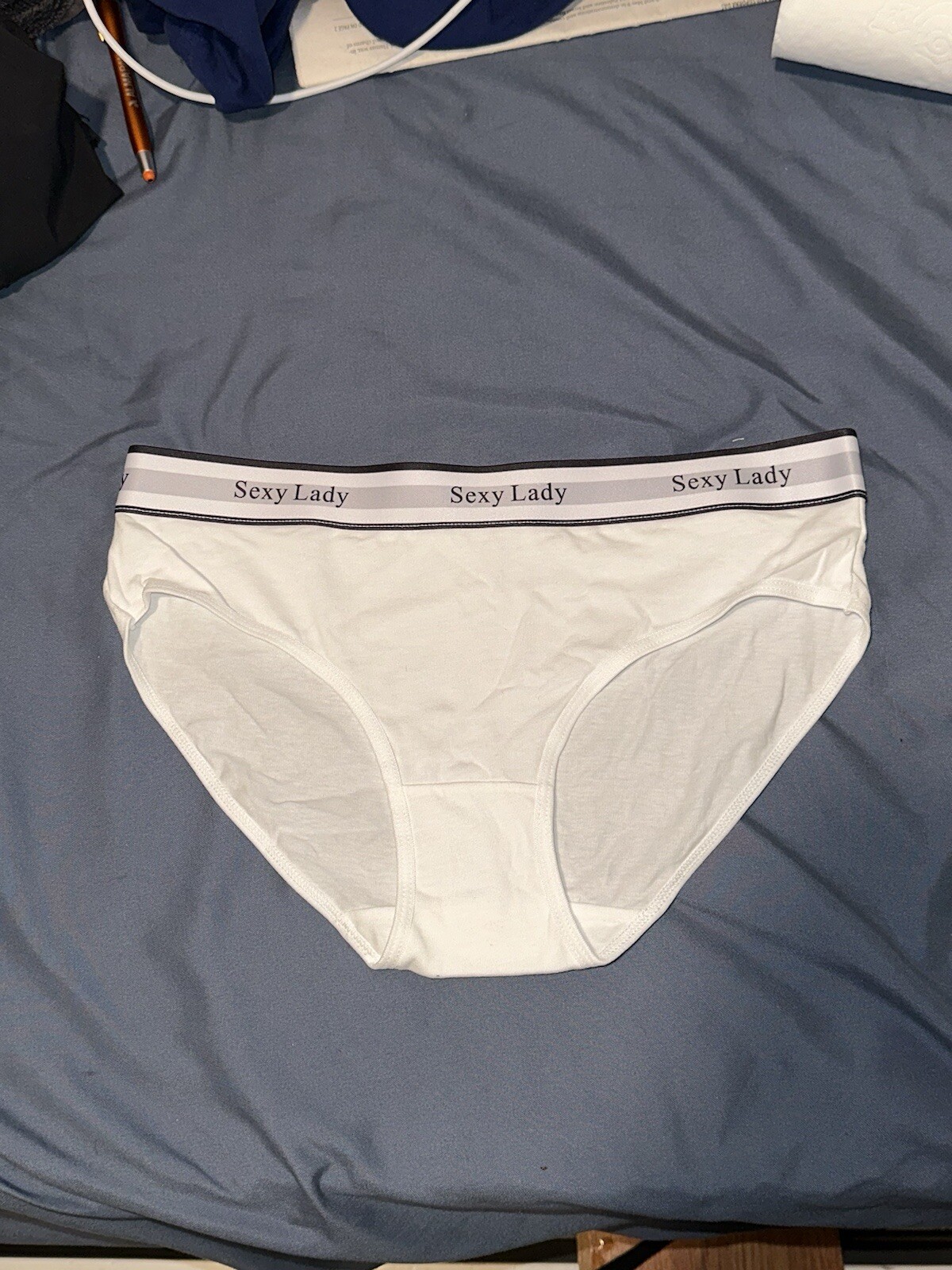 2-Pack Unisex Cotton Panties Underwear Bikini/HipHugger Underwear Size Small