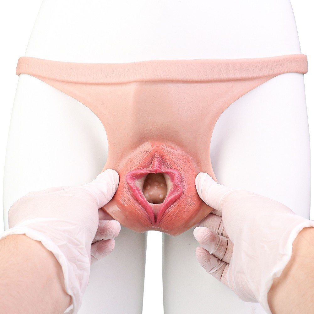 Men’s Hiding Gaff Panties Silicone Thong Panties for Crossdressing Transgender