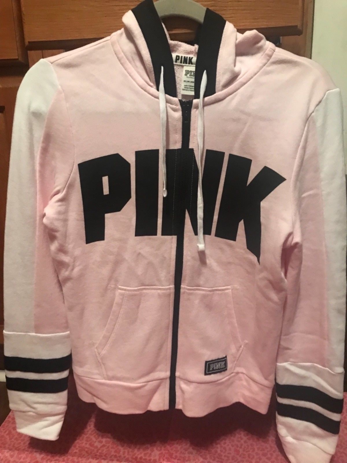 Victoria Secret Pink Jackets Color Pink/Black/White XS NWT
