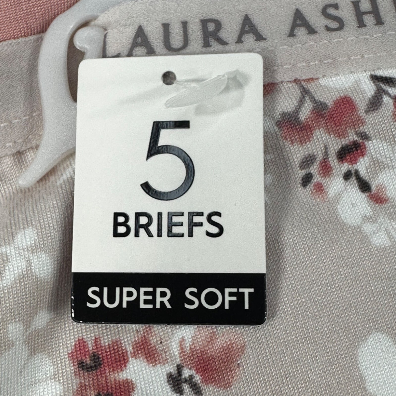 Lot Of Five Laura Ashley Women’s Size 2X Panty Brief Assorted Colors New