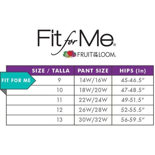 Fit for Me® by Fruit of the Loom® Women’s 3-pack Seamless Boy Shorts INVISIBLE