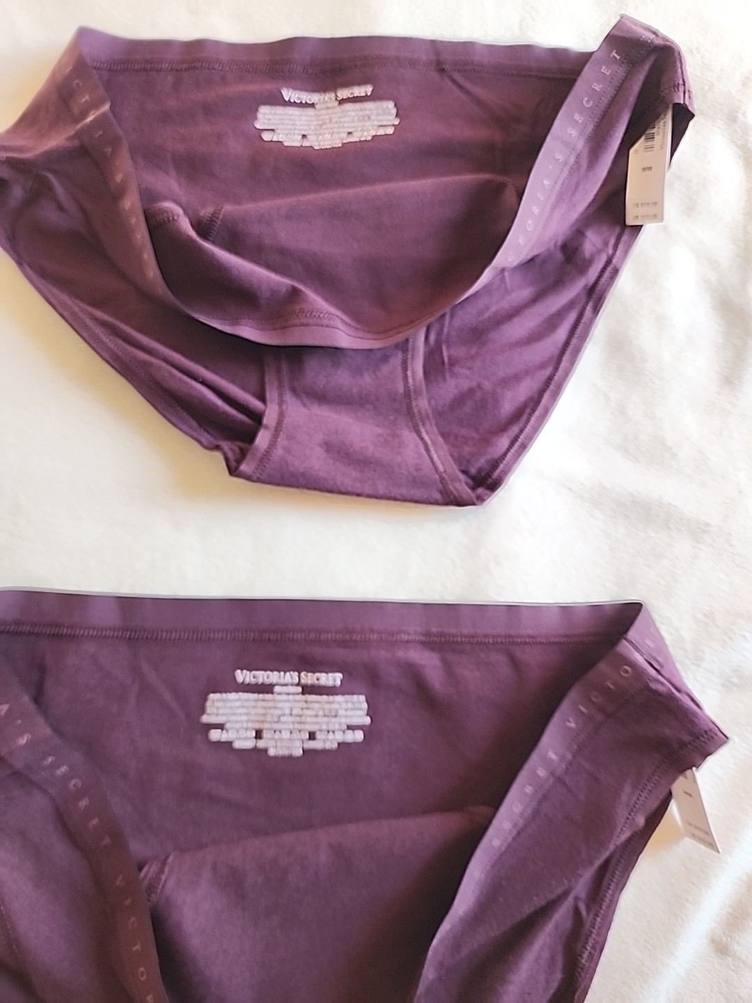 3 NWT VICTORIA ‘S SECRET PANTY BIKINI CHEEKHIPHUGGER Cotton Blend, Sz M RN 54867