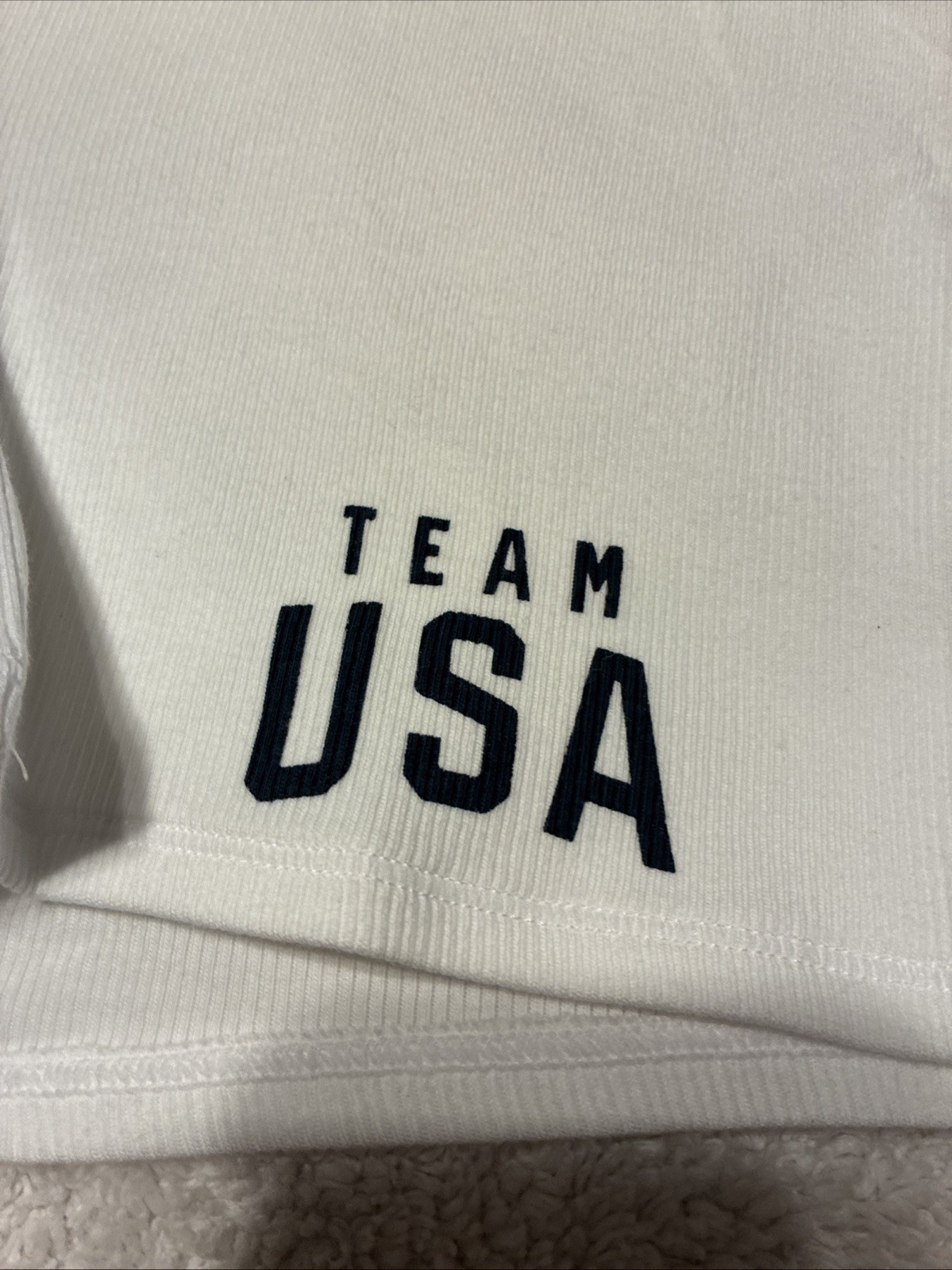 SKIMS Soft Lounge Boxer Short Team USA White XL