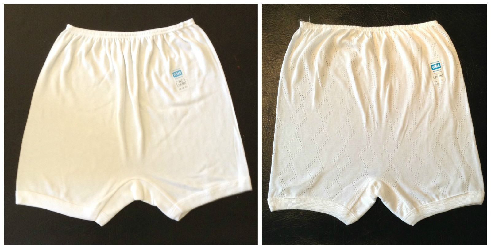 NEW LADIES 100% COTTON PLAIN OR EYELET CUFF LEG BRIEFS PANTEE BLOOMERS UNDERWEAR