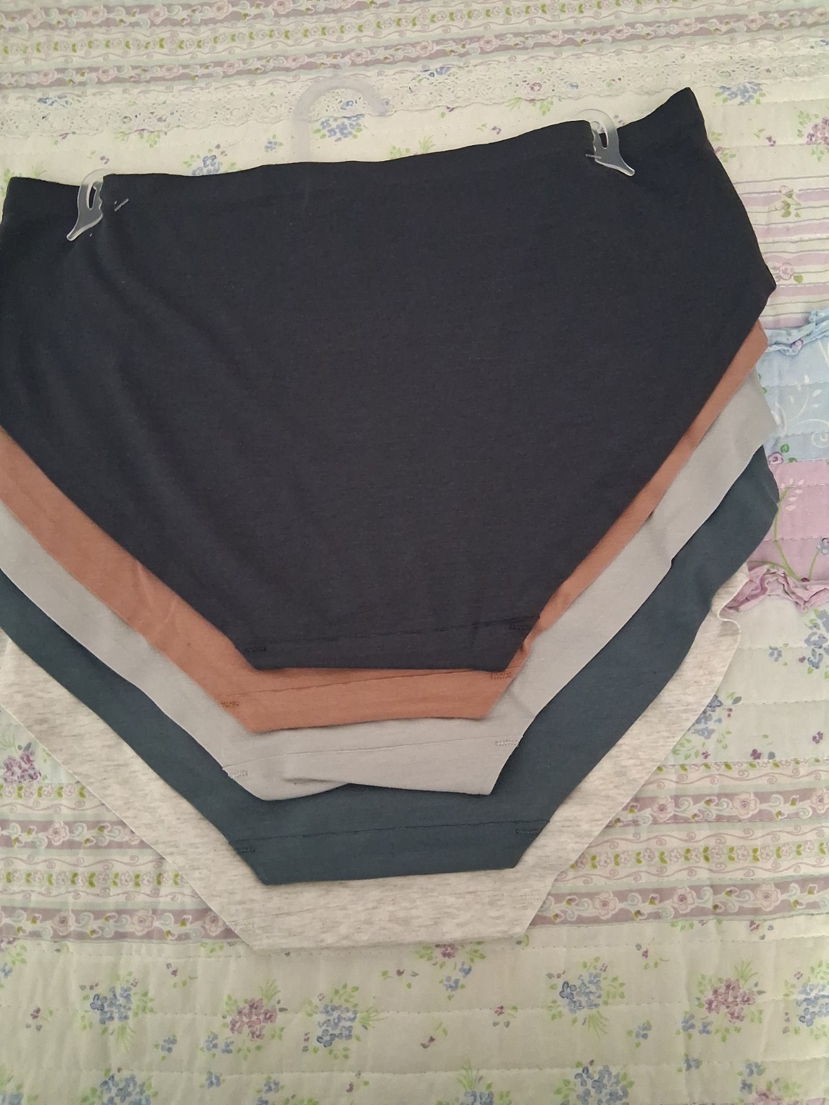 NAUTICA WOMEN’S COTTON BLEND PANTIES UNDERWEAR 5 PACK SIZE LARGE NWT + 🎁