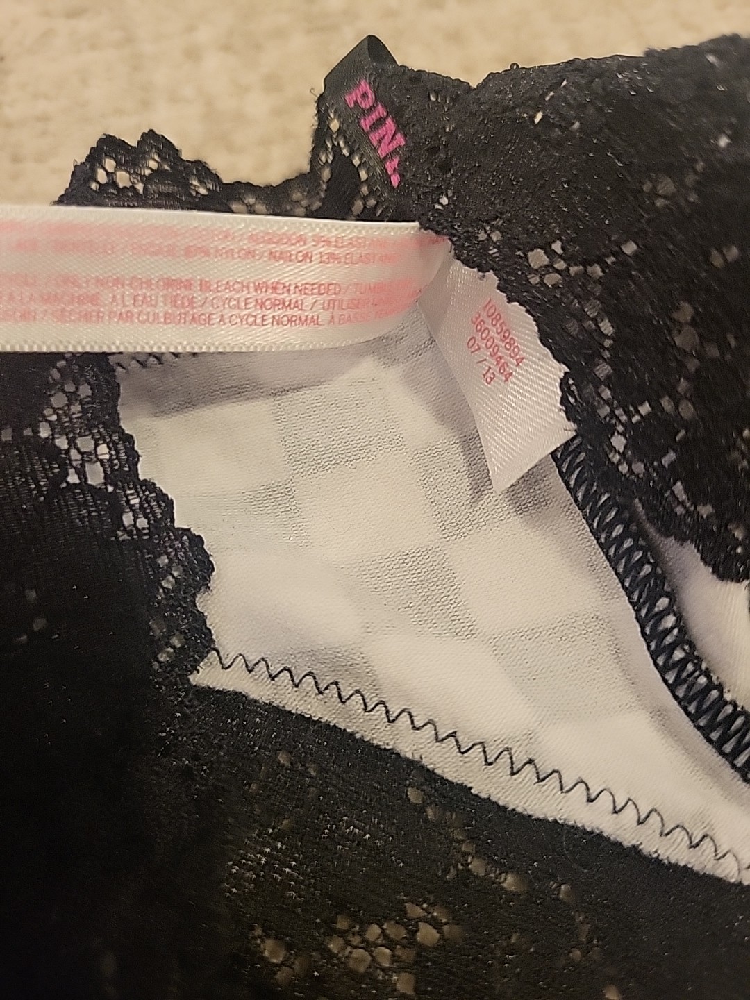 Victoria’s Secret PINK 2013 SMALL Extra Low Rise Mini Cheekster 3 Pairs