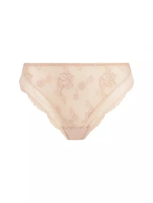 LISE CHARMEL ACH0213 SUBLIME EN DENTELLE BRIEF IN NUDE SIZE MEDIUM