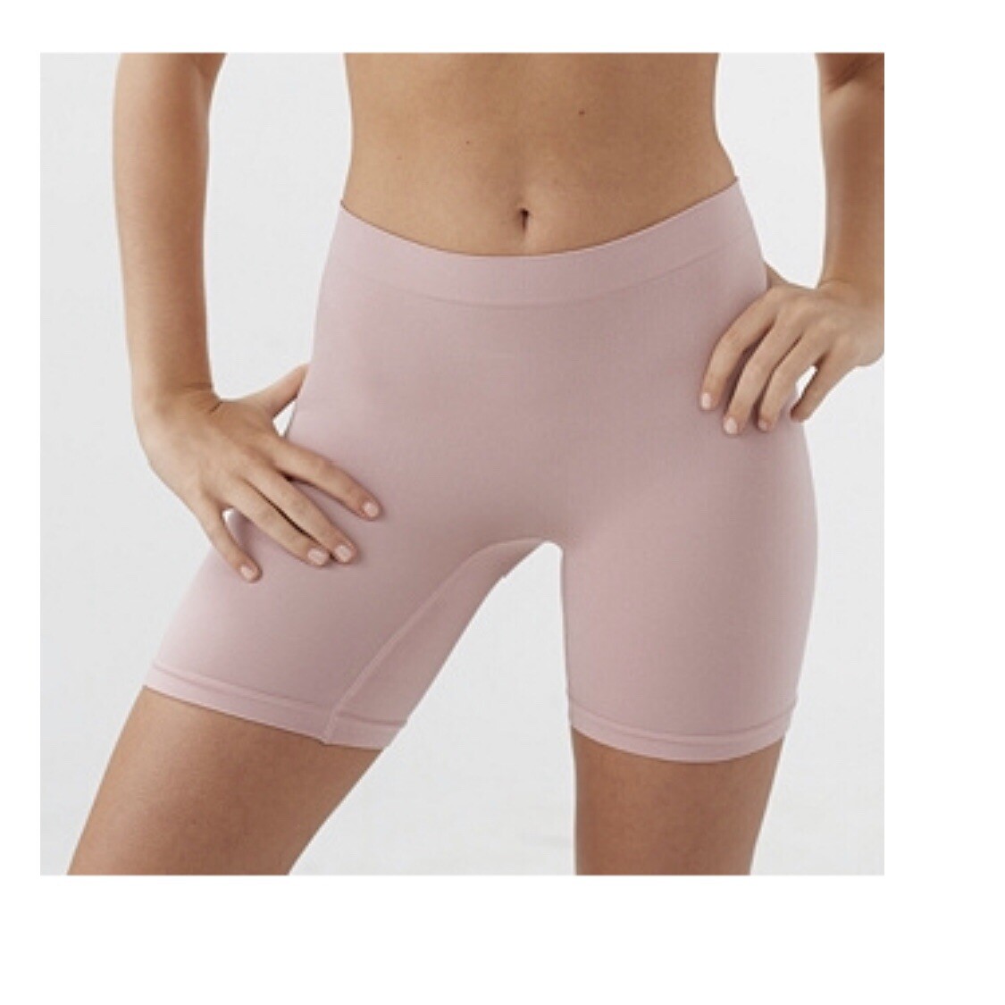 Breezies Seamless Long Leg Control Panties Briefs~A305912