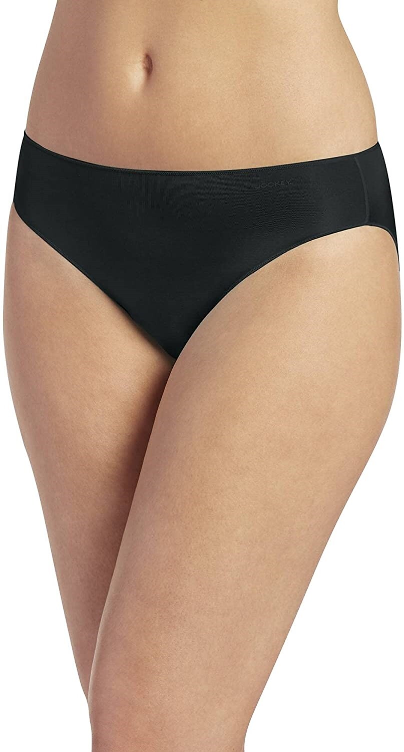 Jockey 261252 Women’s No Panty Line Promise Tactel Bikini Underwear Size 8