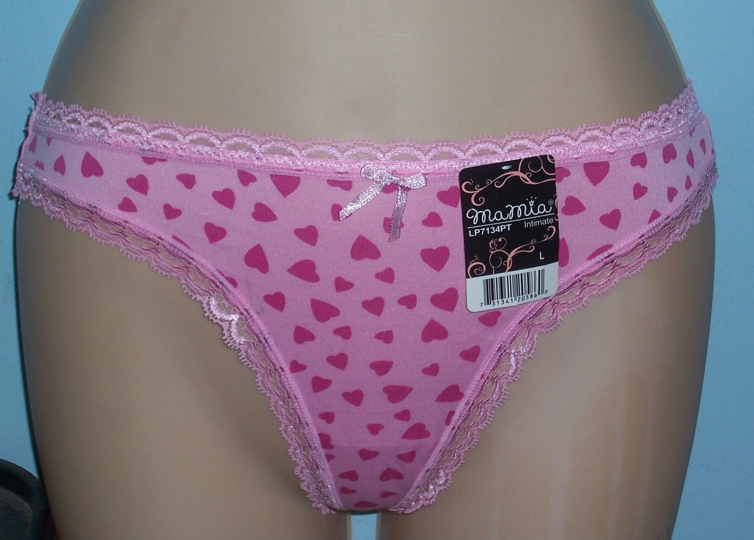 Ma Mia Hearts Thongs Size SMALL (sz 5) COLOR CHOICE