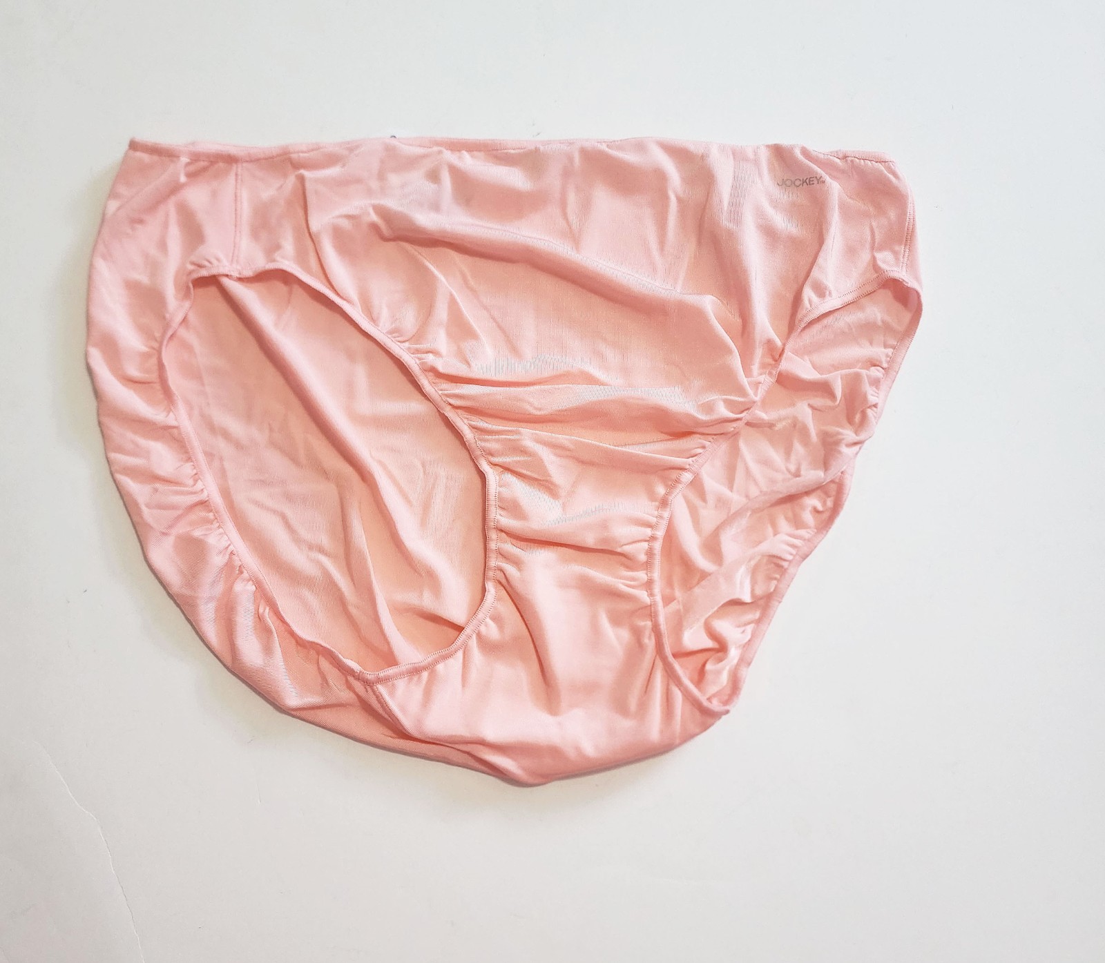 3 Jockey No Panty Line Promise Bikini Panty Underwear Peach 1370 Sz 9 – NWT