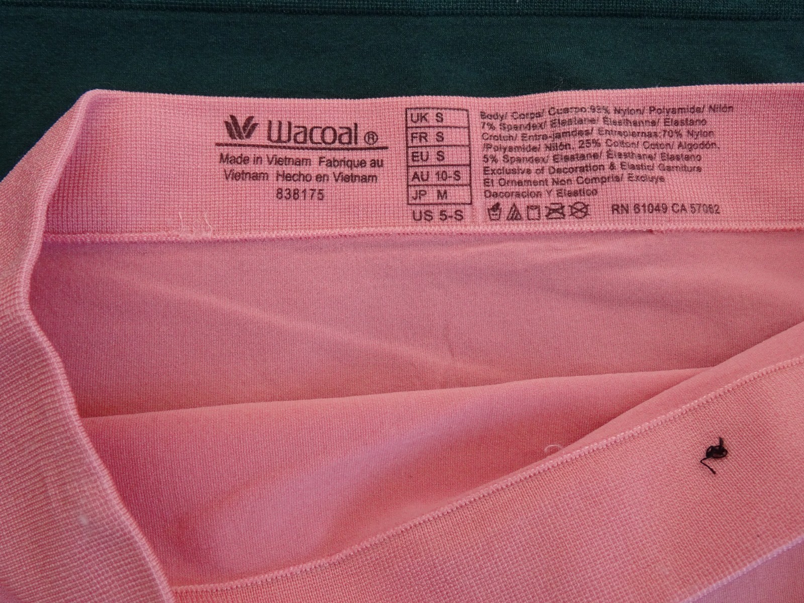 Wacoal 838175# B-Smooth Full Brief 3-Pack Panties US Size 5-S