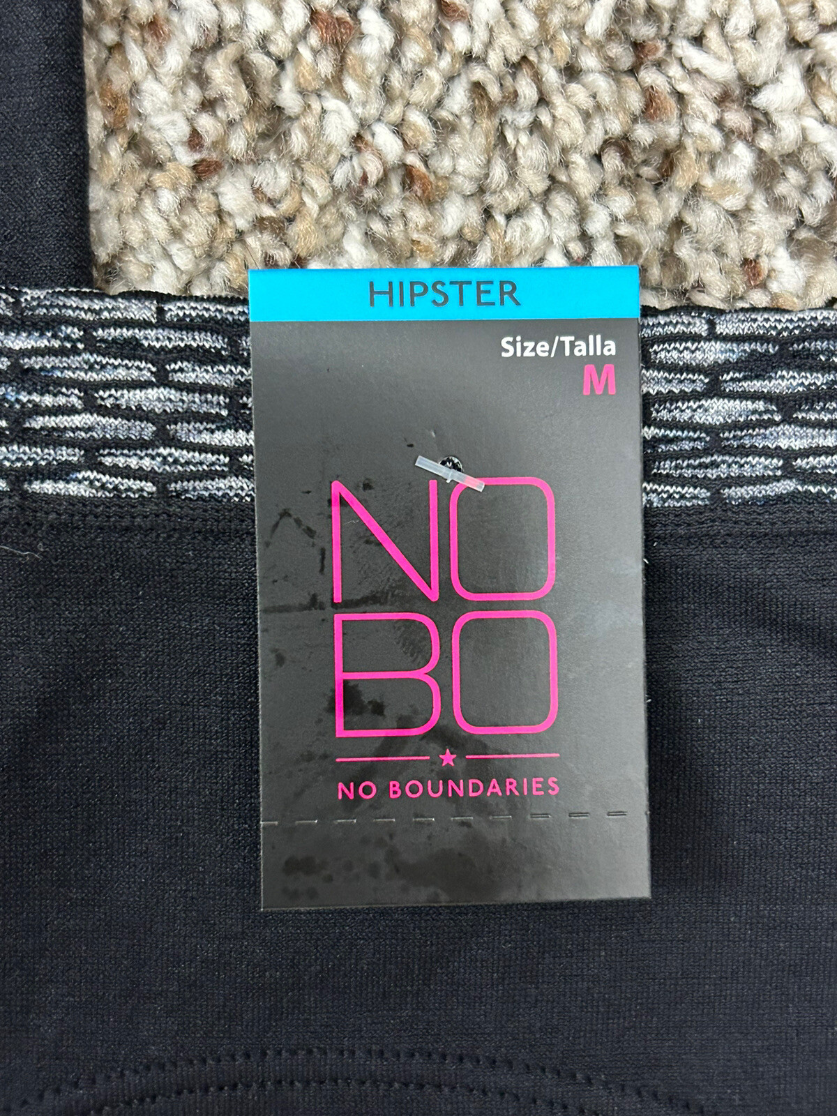 New NOBO No Boundaries Seamless Hipster Panties 3-PACK MEDIUM (E26)