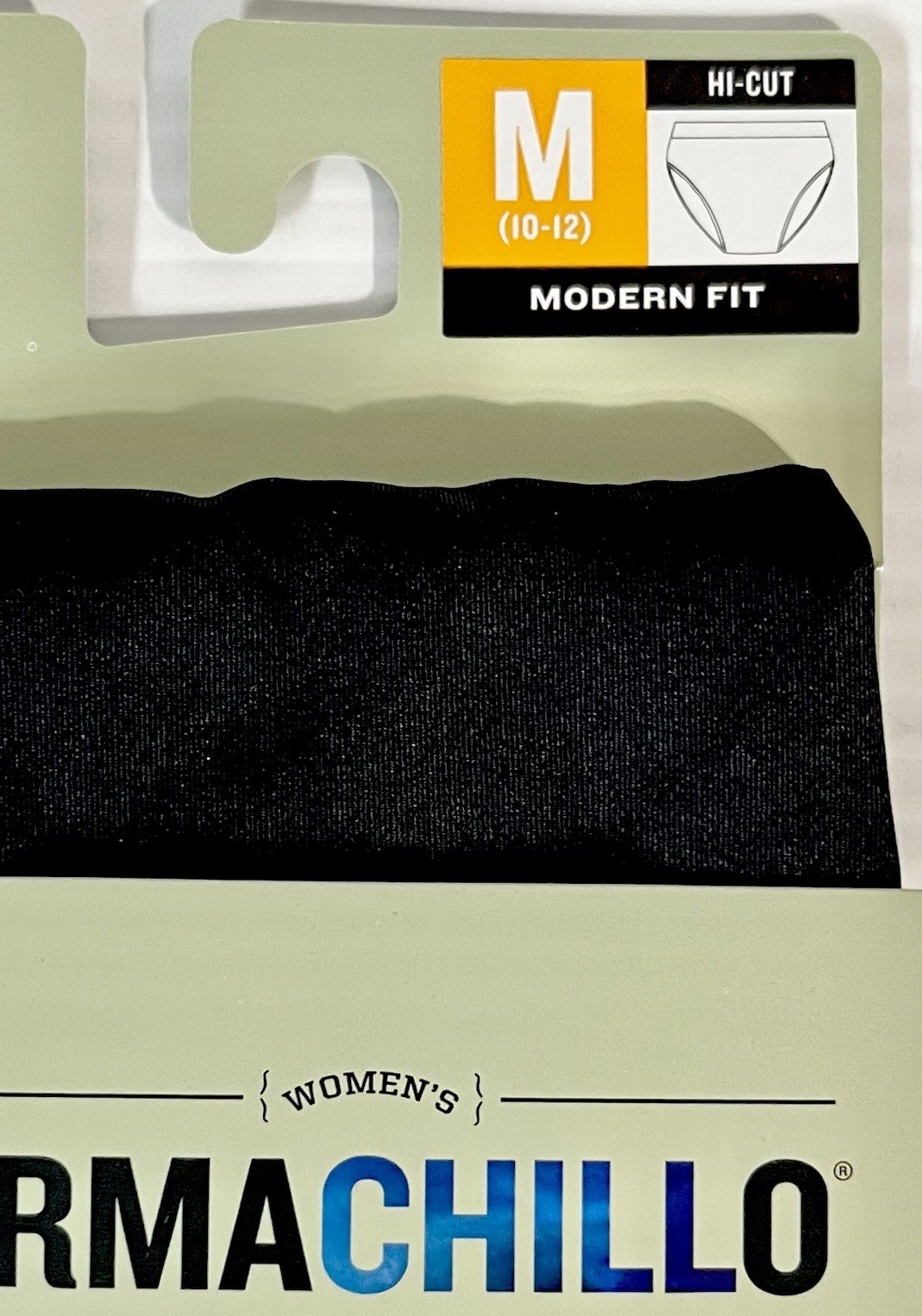 Duluth Women’s Armachillo Cooling Underwear Hi-Cut Brief/Black Medium (10-12)