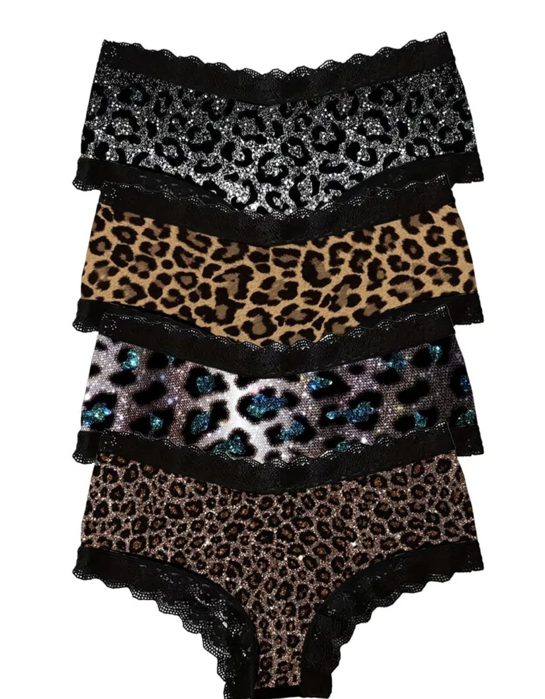 Amazing High Quality Ladies Cheeky Underwear Mixed Colors 6pk Size MEDIUM