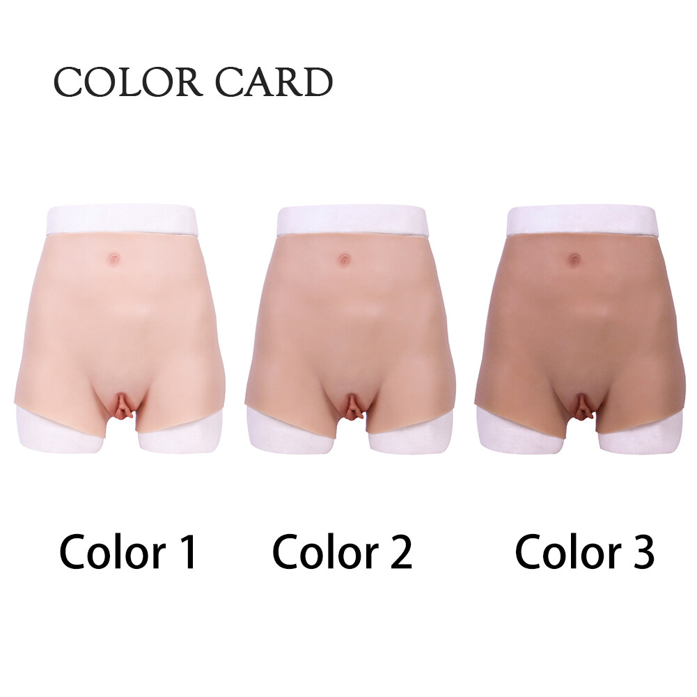 Dokier Silicone Crossdresser Panty Fake Vagina Panties Thicken Hip Shaping Pants
