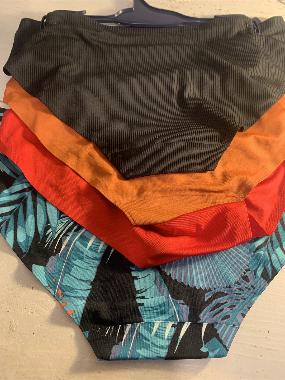 Rachel Roy 4 Pack Micro Hipster Soft Comfort Panties Size Large Underwear