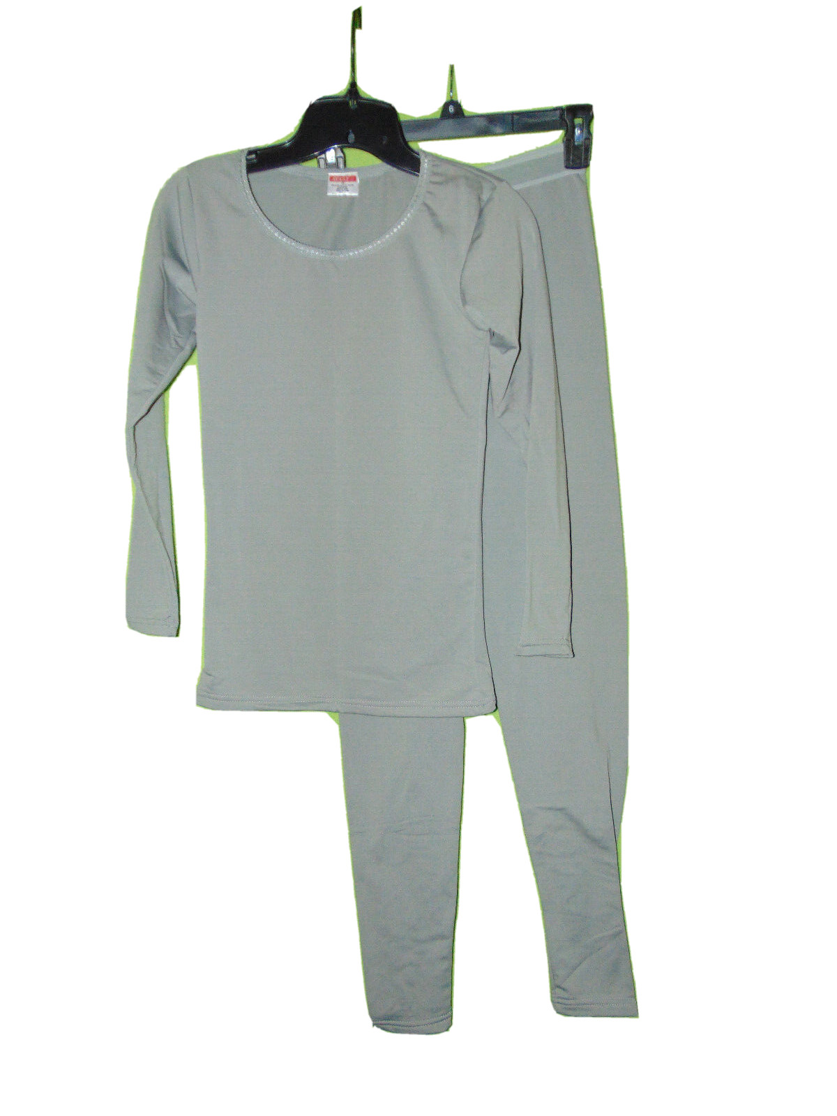 Rocky Gray Fleece Thermal Underwear Set Xs Women New