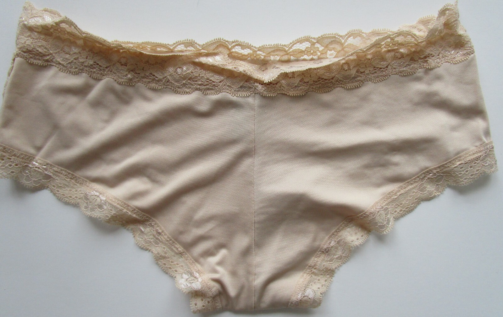 Sexy Curves Intimates Polyester Blend Lace Trimmed Boyshort Pantie Size Large