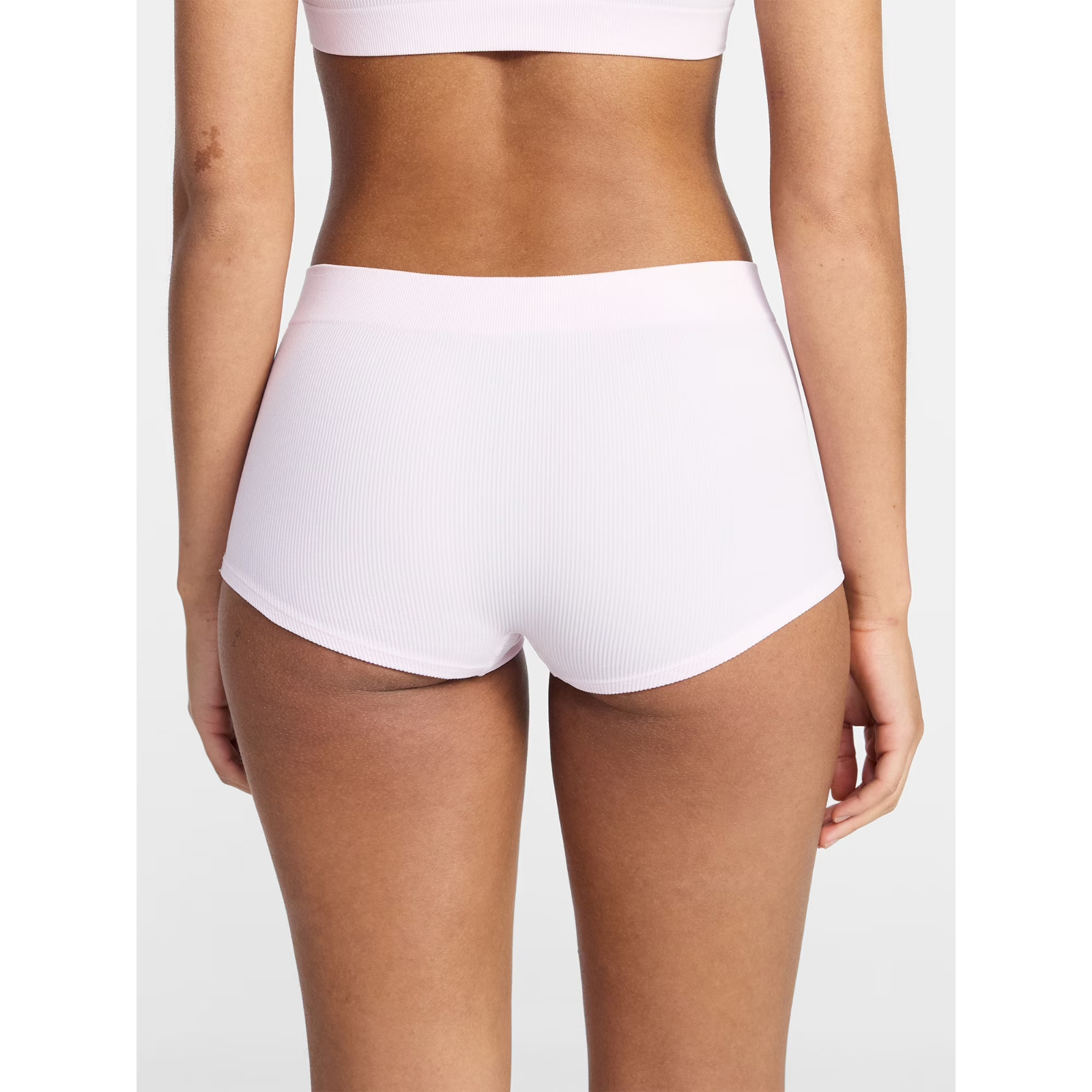 No Boundaries Womens Seamless Ribbed Boyshort Panties Multi Pack Underwear Set 3