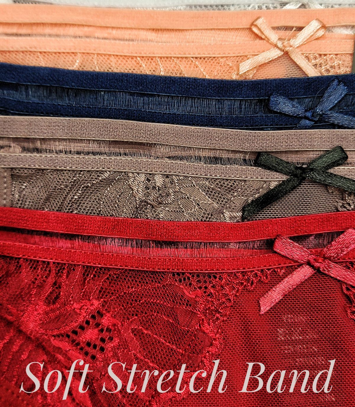 Youmita Stretch Mesh Soft Elastic Band Comfort Bikini Sexy Panties Underwears