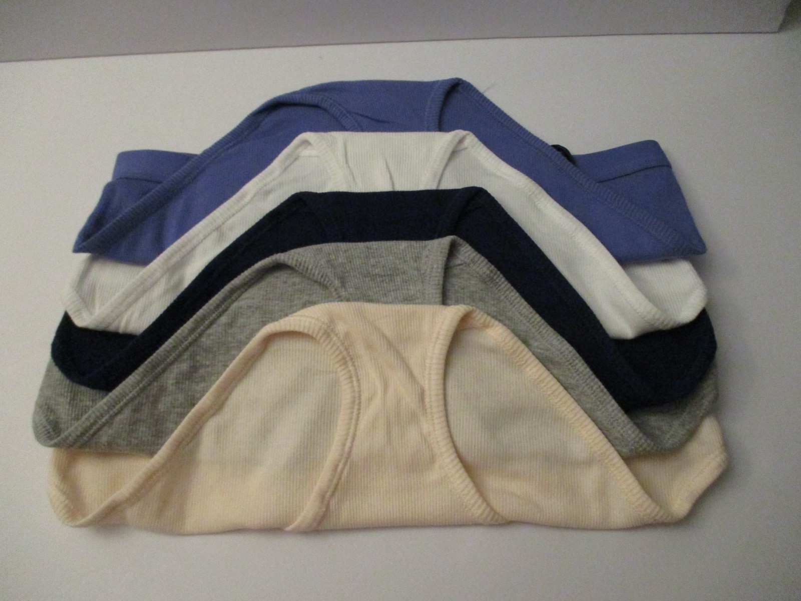 GapBody Hipster panties 5 Pair finely ribbed cotton size Medium