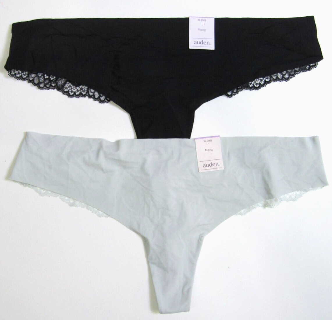 Auden Women’s Thong 2 Pack Variety Size XL (16)