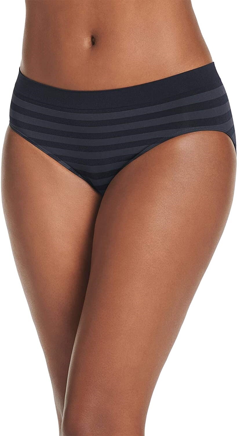 Jockey Women’s 246342 Matte & Shine Seamfree Hipster Underwear Size 5