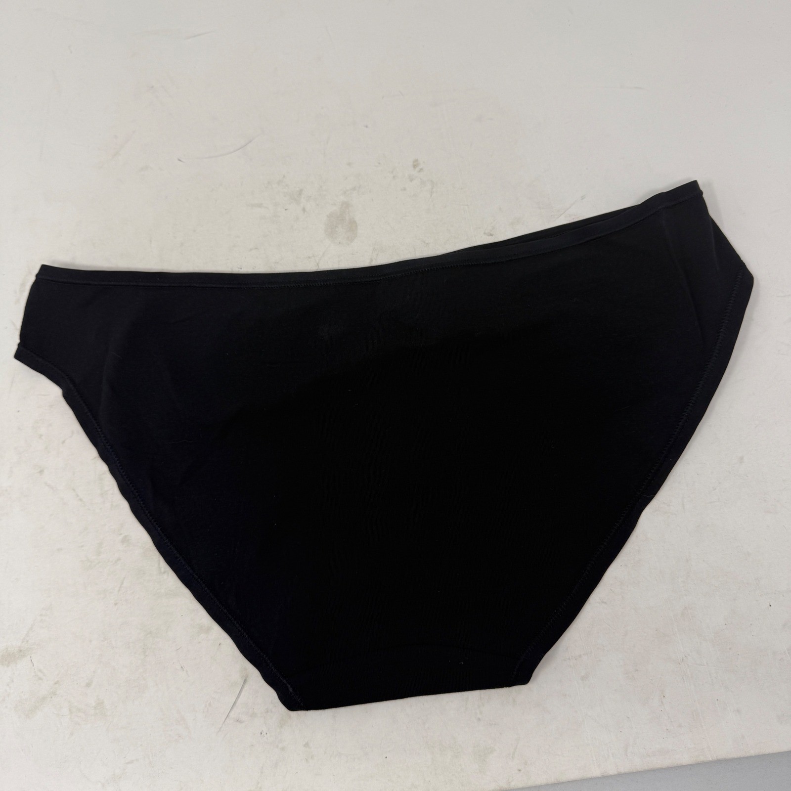 Quince Organic Cotton Hipster Underwear (6-pack) Black NEW Womens Medium