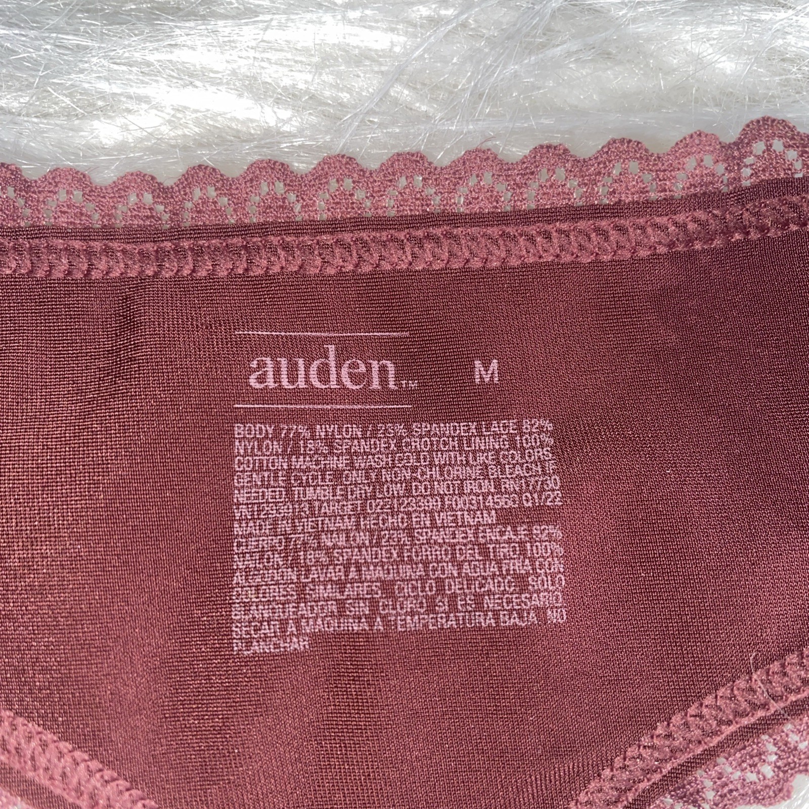 NWT Womens Auden 5Pair Boyshort Cheeky Bikini Thong Panties Underwear Size M