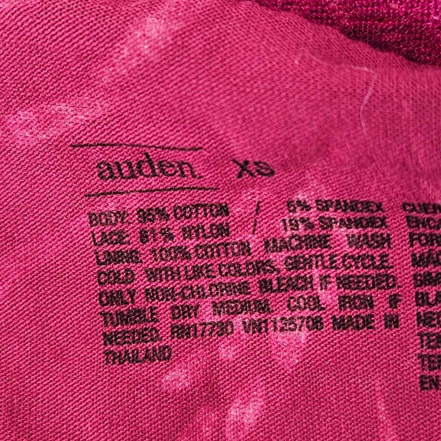 Auden 5pk Assorted Lace Hipster Underwear Womens X-Small Stretch