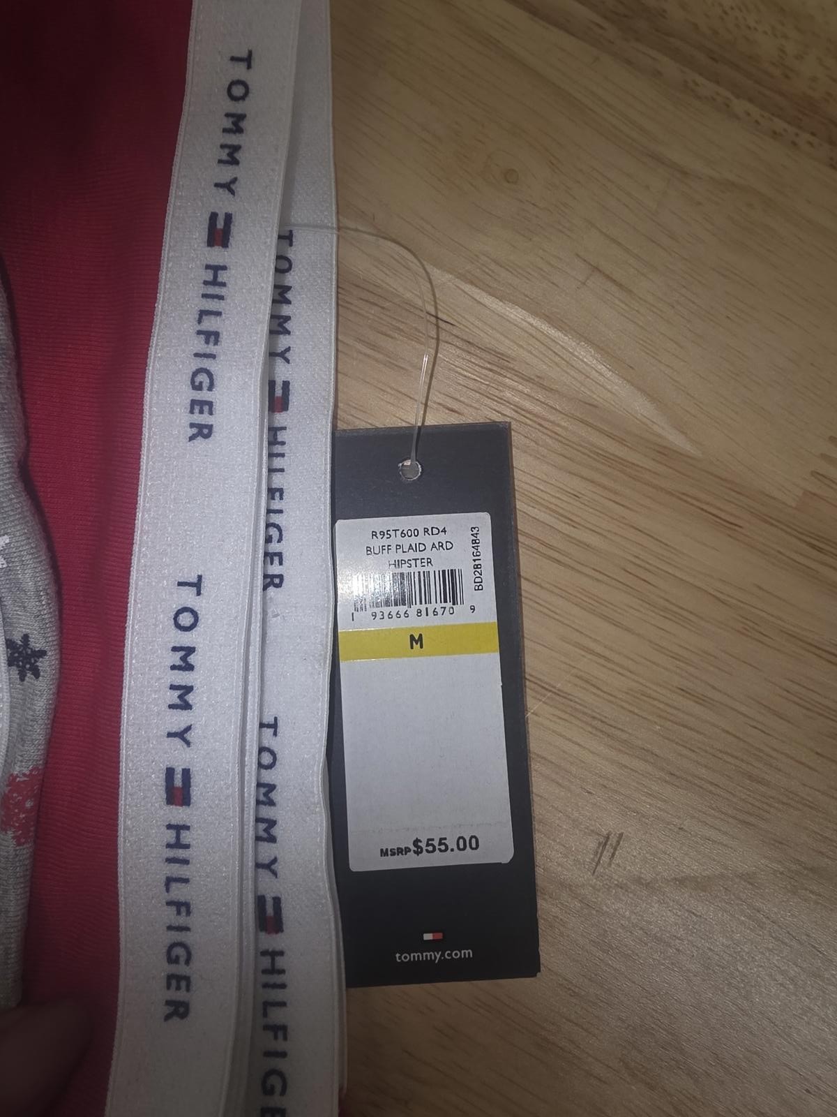 Tommy Hilfiger Women’s Classic Cotton Logo Hipster Panty 4‑Pack Medium