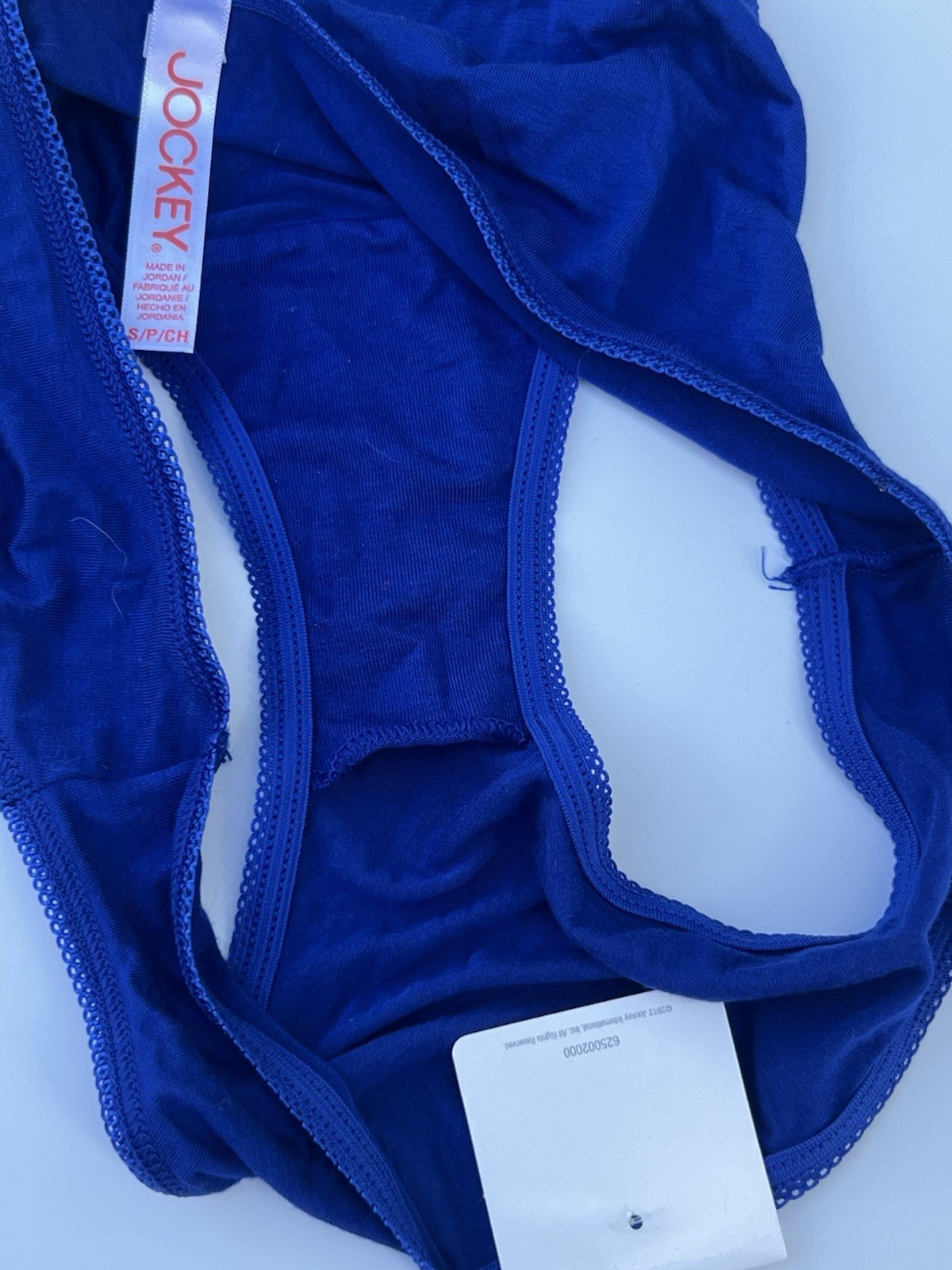Smooth Cotton Electric Blue Jockey x Rachel Zoe Bikini Panty | Size S | New