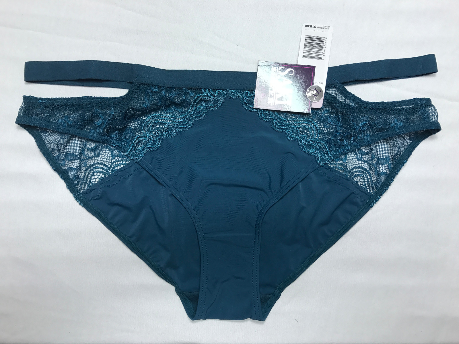 SAKI SILVER BY DIANA M. BARA BIKINI PANTY CHOOSE COLOR & SIZE S M LXL MSRP $18