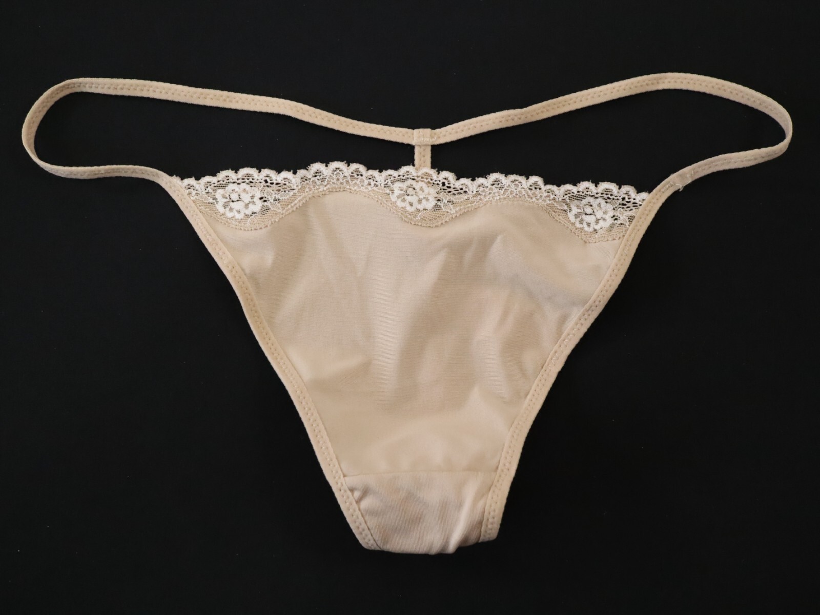 NEW Lily of France VTG Y2K 00s Soft G-String Thong Panties LARGE