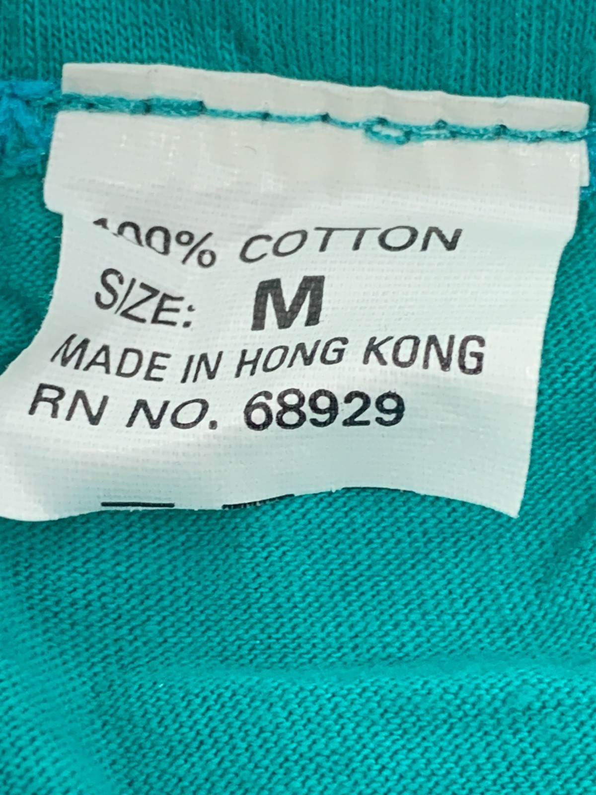 Underwear Womens Medium Teal Green 100% Cotton Elastic Waist Hipster Panties