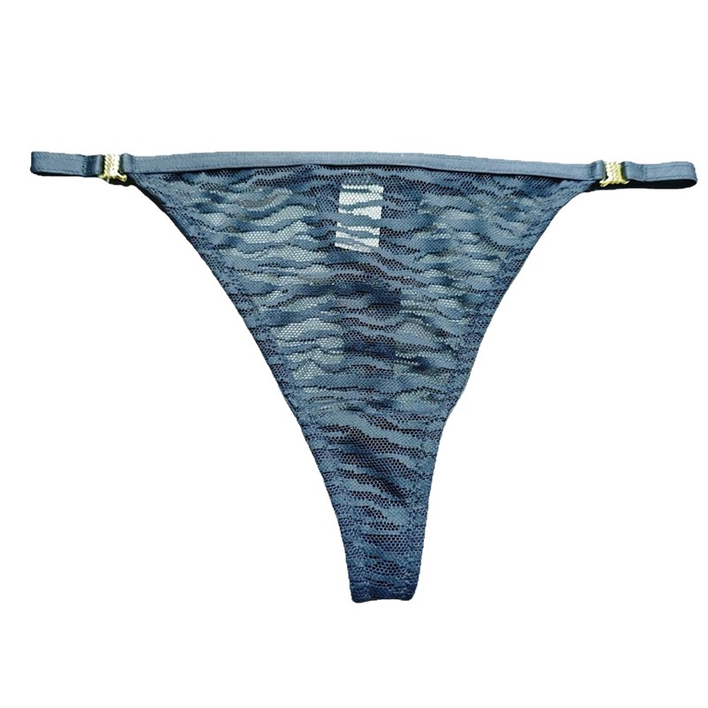 3 Pack Lot Sexy Womens Sheer See Through Panties Thongs G string Briefs Lingerie