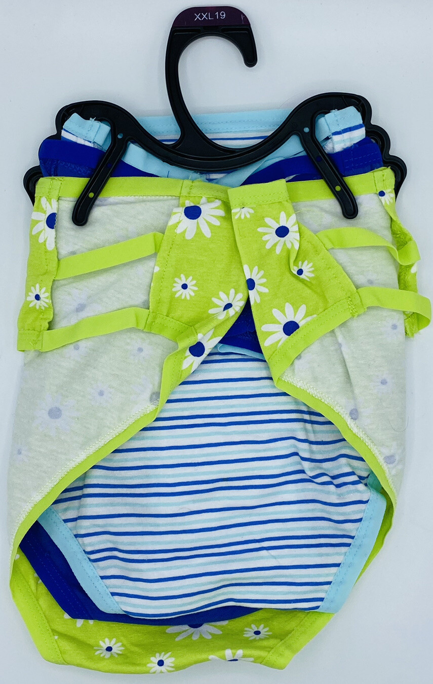 No Boundaries 3 Pr Cheeky Panties Size XXL (19) NWT