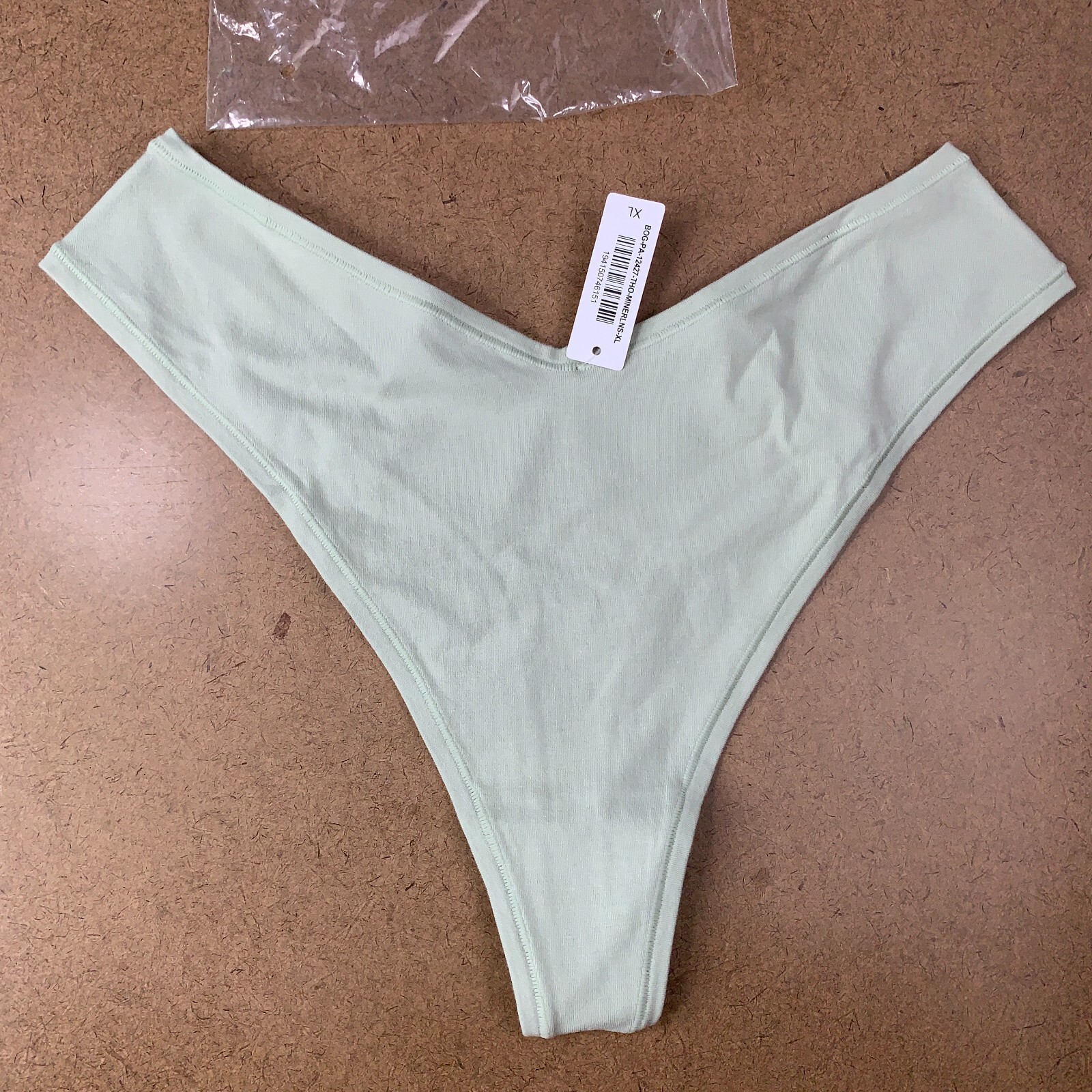 Nueskin Thalia Women’s Size XL Green Thong Panty 2 Pack NWT