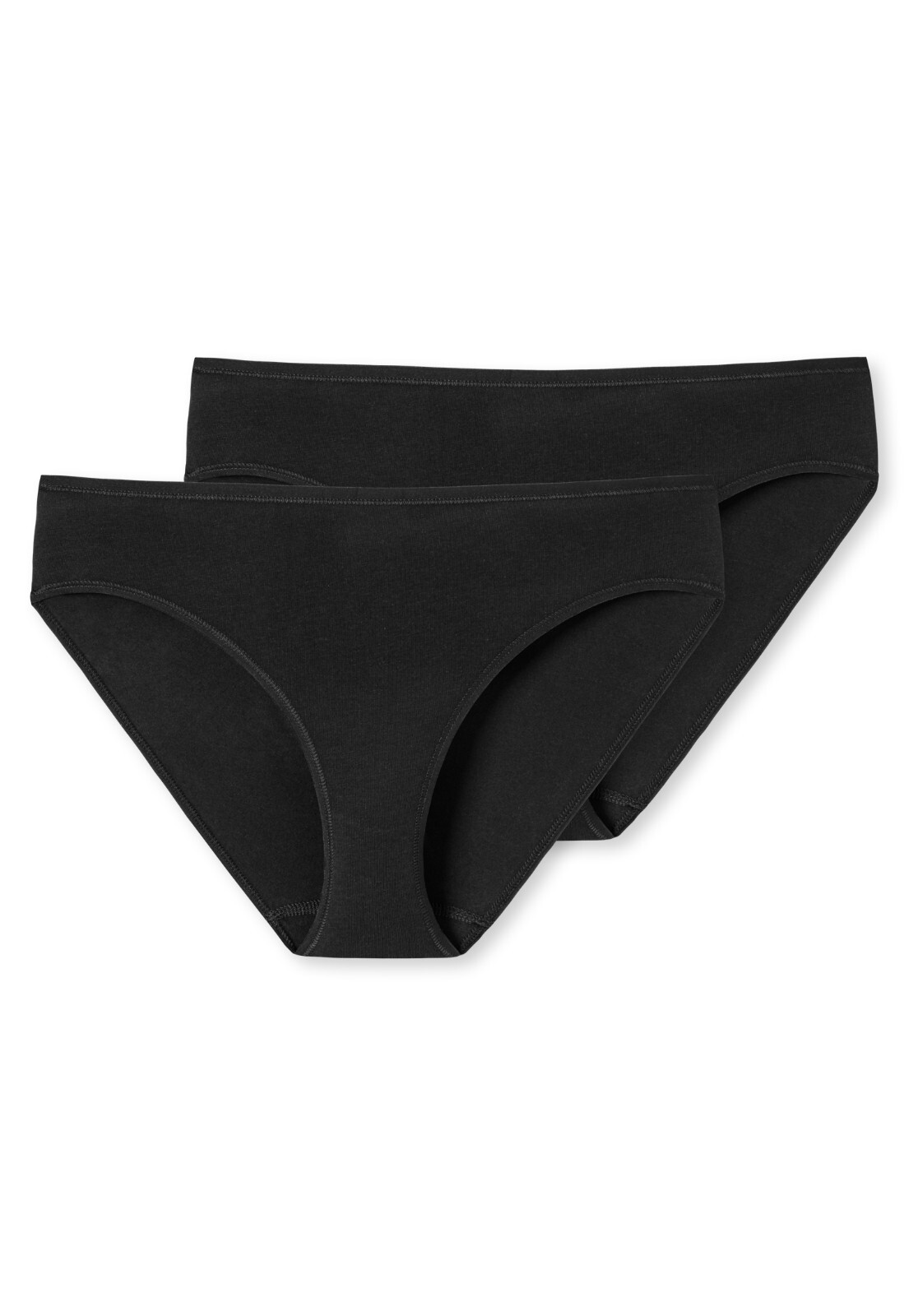 Schiesser Womens Tai Briefs Double Pack 95/5 Size S M L XL XXL 3XL 4XL Linen
